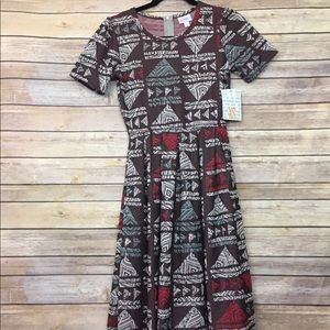 Xs LuLaRoe Amelia dress